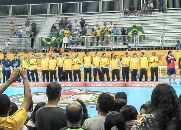 Equipe brasileira de handebol, medalha de ouro no Jogos Panamericanos de Toronto 2015